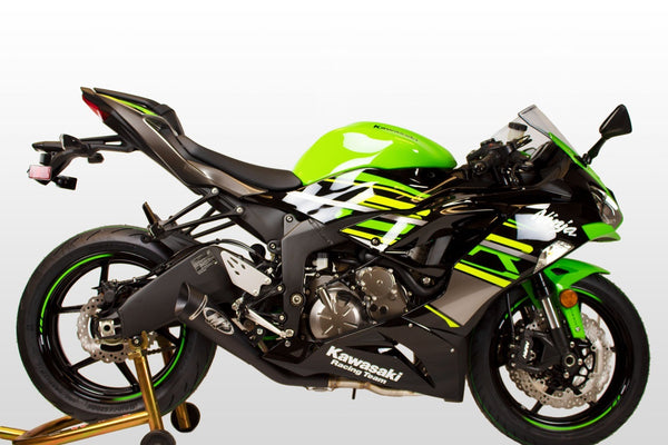 Full System Black GP19 — Kawasaki 2009-2026 ZX6R