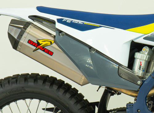 KTM - Husqvarna  Multi Fitment DualSport Titanium Exhaust