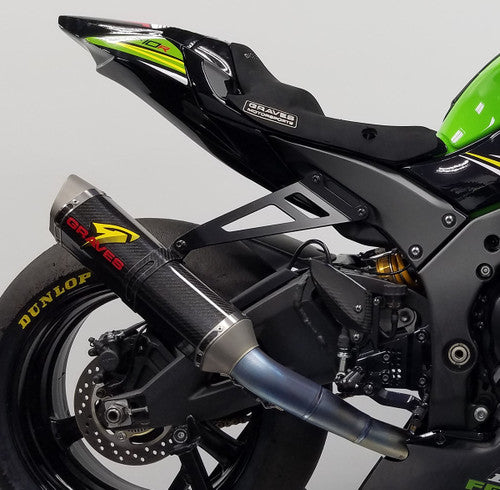 Kawasaki WORKS2 ZX-10R / ZX-10RR  Carbon Full Exhaust System
