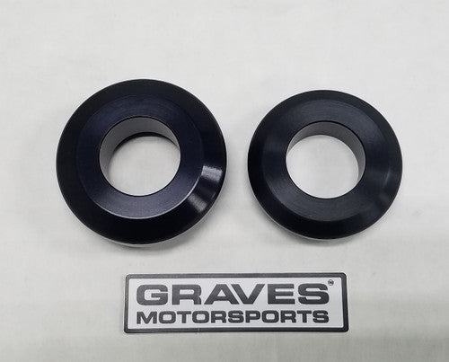 Graves Motorsports WORKS Kawasaki ZX-10R Rear Wheel Captive Spacers Kit