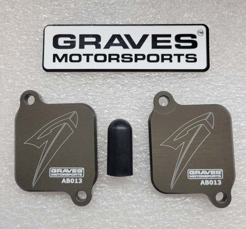 Suzuki GSX-R 1000 Smog Block Off Plates