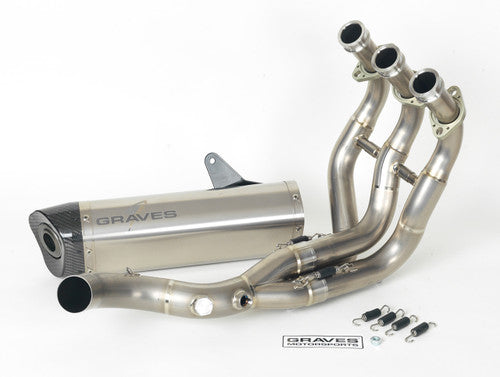 Graves Motorsports Yamaha XSR900 FZ09 MT-09 FJ09 Full Titanium Exhaust