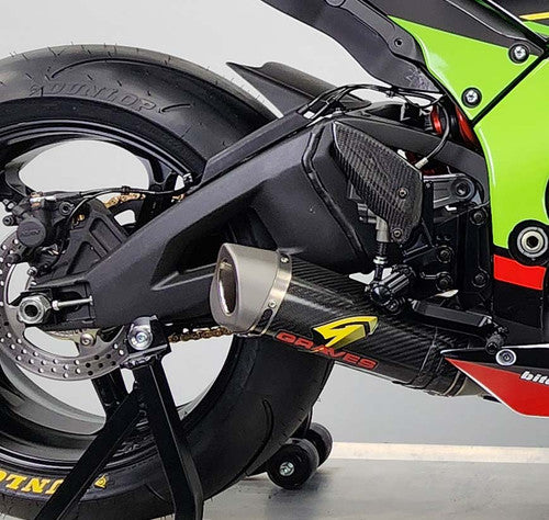 Graves Motorsports Kawasaki WORKS ZX10R LINK LOW Mount Full Exhaust System