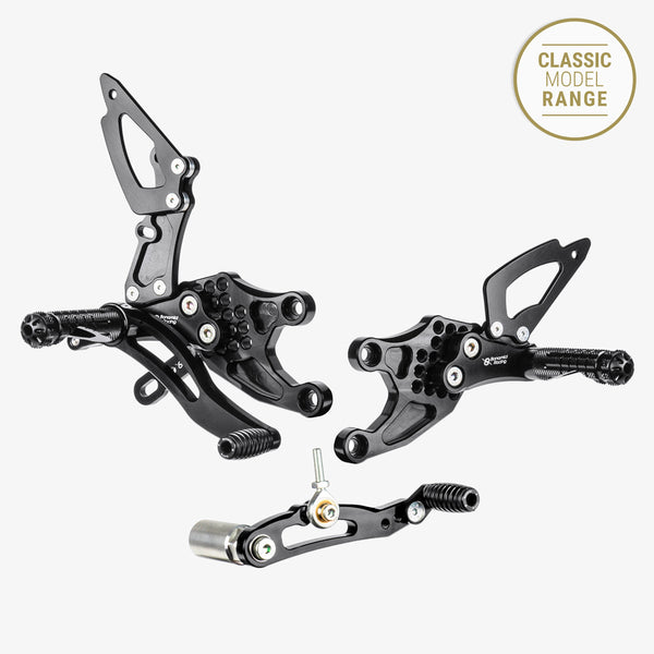 Adjustable Rearsets (standard shifting ) - Honda CBR 1000 RR