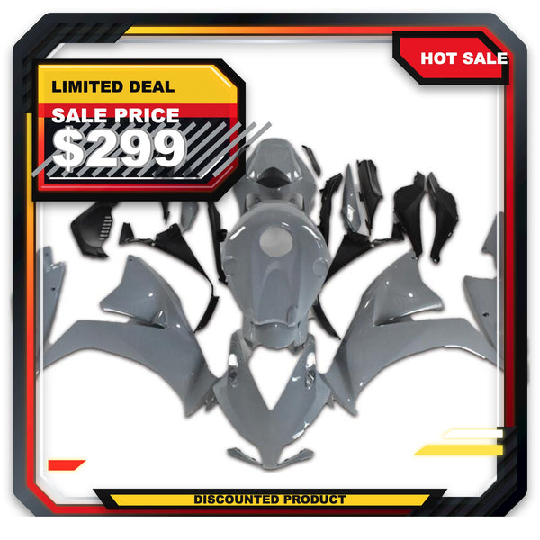 US STOCK NT Aftermarket Injection ABS Plastic Fairing Fit for CBR1000RR 2012-2016 Nardo Gray Available in TX