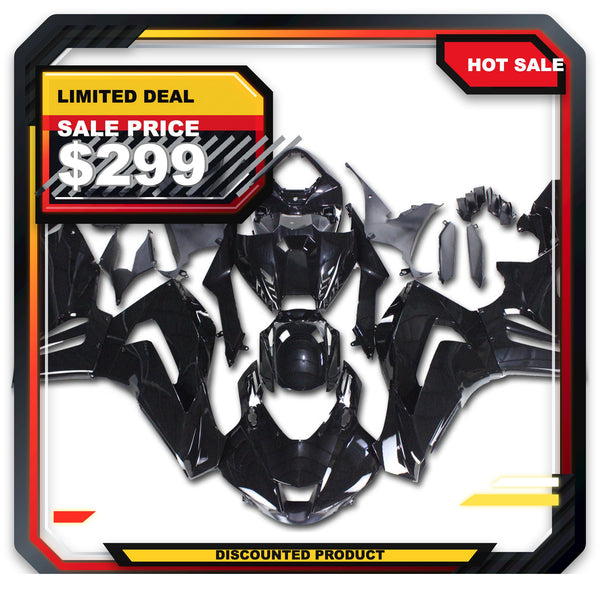 US STOCK NT Aftermarket Injection ABS Plastic Fairing Fit for CBR1000RR-R 2020-2022 Glossy Black N004 Available in TX