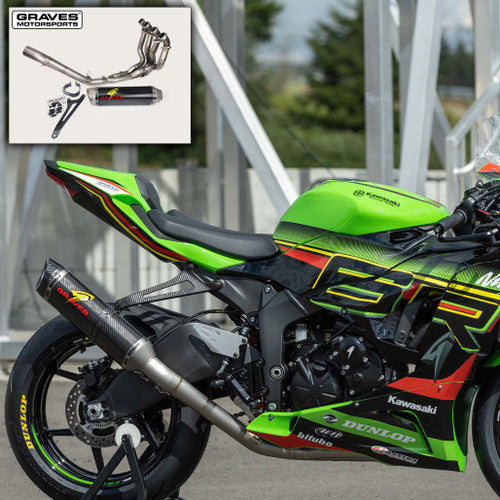 Kawasaki WORKS2 ZX-6R Carbon Full Exhaust System