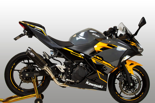 Full System X-96 Carbon Fiber — Kawasaki (multi-fitment)