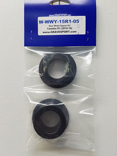 Graves Motorsports R1 WORKS Captive Rear Wheel Spacer Kit