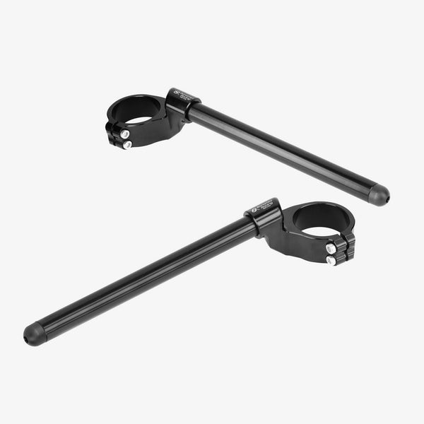 Raised Clip-Ons - Diameter 50 mm - Ducati Panigale V2-V2S (Compatible exclusively with the Bonamici Racing Top Triple Clamp) - Kawasaki ZX-6R