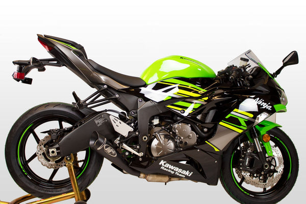 GP19 Black Slip On — Kawasaki 2009-2026 ZX6R