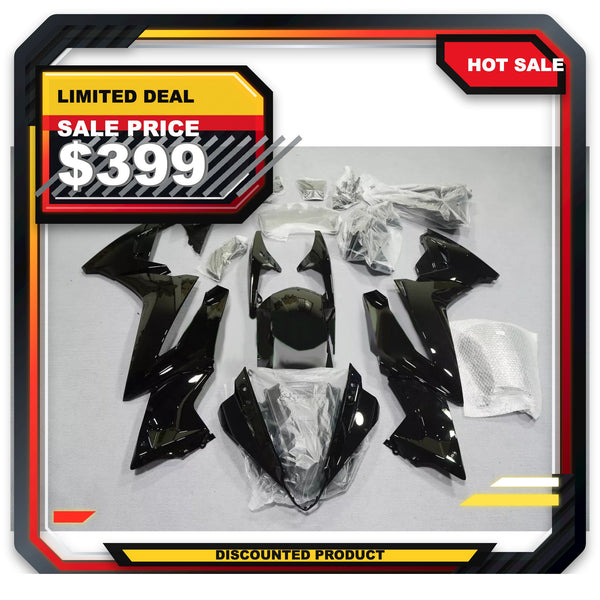 US STOCK NT Aftermarket Injection ABS Plastic Fairing Fit for GSX8R 2024-2025 Glossy Black N006 Available in TX
