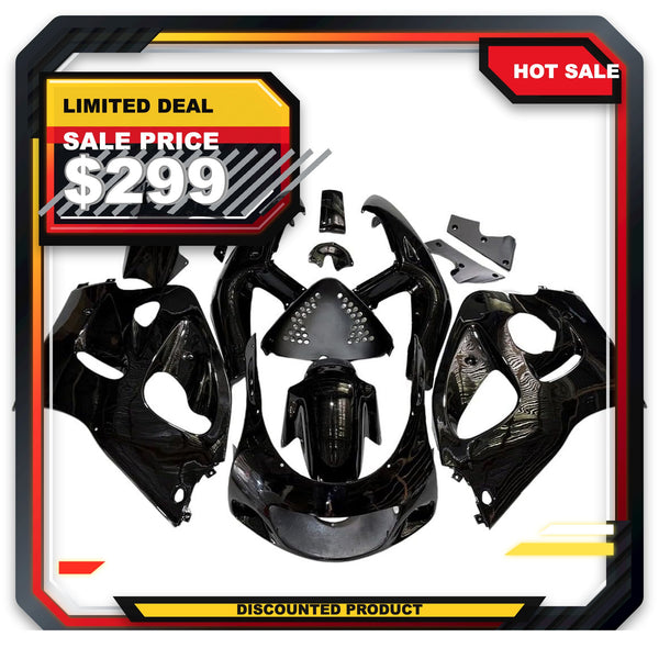 US STOCK NT Fairing Fit for Suzuki 1996-1999 GSXR600/750 SRAD Glossy Black N019 Available in CA