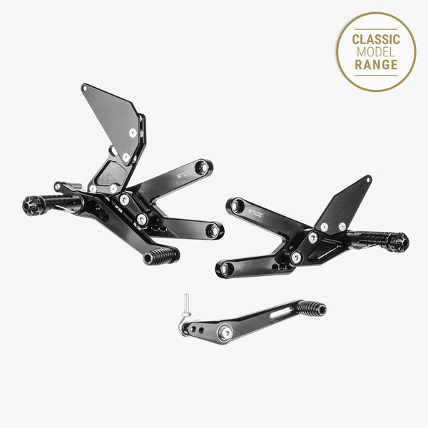 Adjustable Rearsets - Triumph Street Triple 675