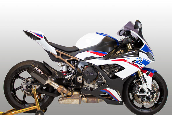 Tech One Carbon Slip On — BMW 2020-2026 S1000RR
