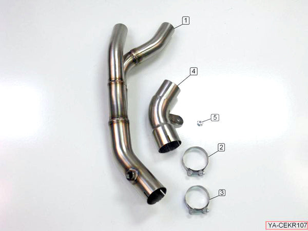 Catalytic Converter Eliminator — Yamaha 2007-2008 R1