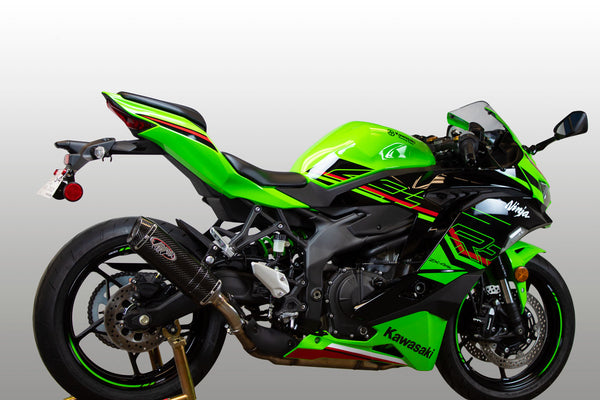 X-96 Carbon Fiber Slip On — Kawasaki 2023-2026 Ninja ZX-4RR