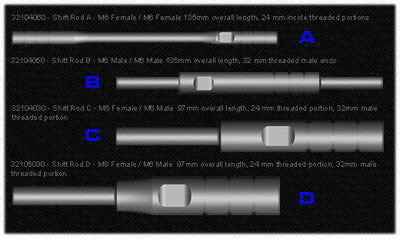 Flash Tune Shift Rods