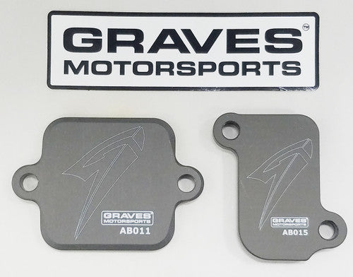 Yamaha FZ-09 / XSR900 / FJ-09 / MT09 / YXZ1000r Smog Block Off Plates