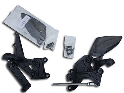 Graves Adjustable Yamaha R3 Rearsets